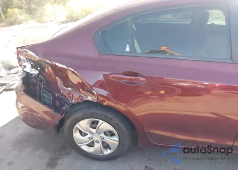 2015 Honda Civic Lx из США, поврежденный, VIN 19XFB2F59FE278558